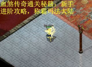 血煞传奇通关秘籍：新手进阶攻略，称霸玛法大陆