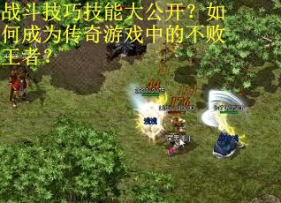战斗技巧技能大公开？如何成为传奇游戏中的不败王者？