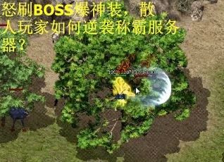 怒刷BOSS爆神装，散人玩家如何逆袭称霸服务器？