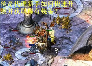传奇代理新手如何快速升级并获取稀有装备？