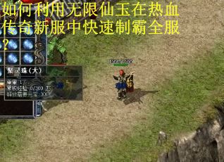 如何利用无限仙玉在热血传奇新服中快速制霸全服? 如何利用无限仙玉在热血传奇新服中快速制霸全服?